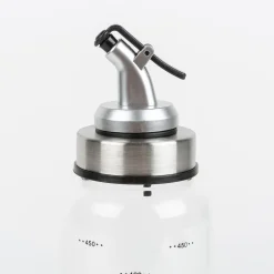 Aceitera con dosificador de acero inoxidable Len^Casa Viva Best