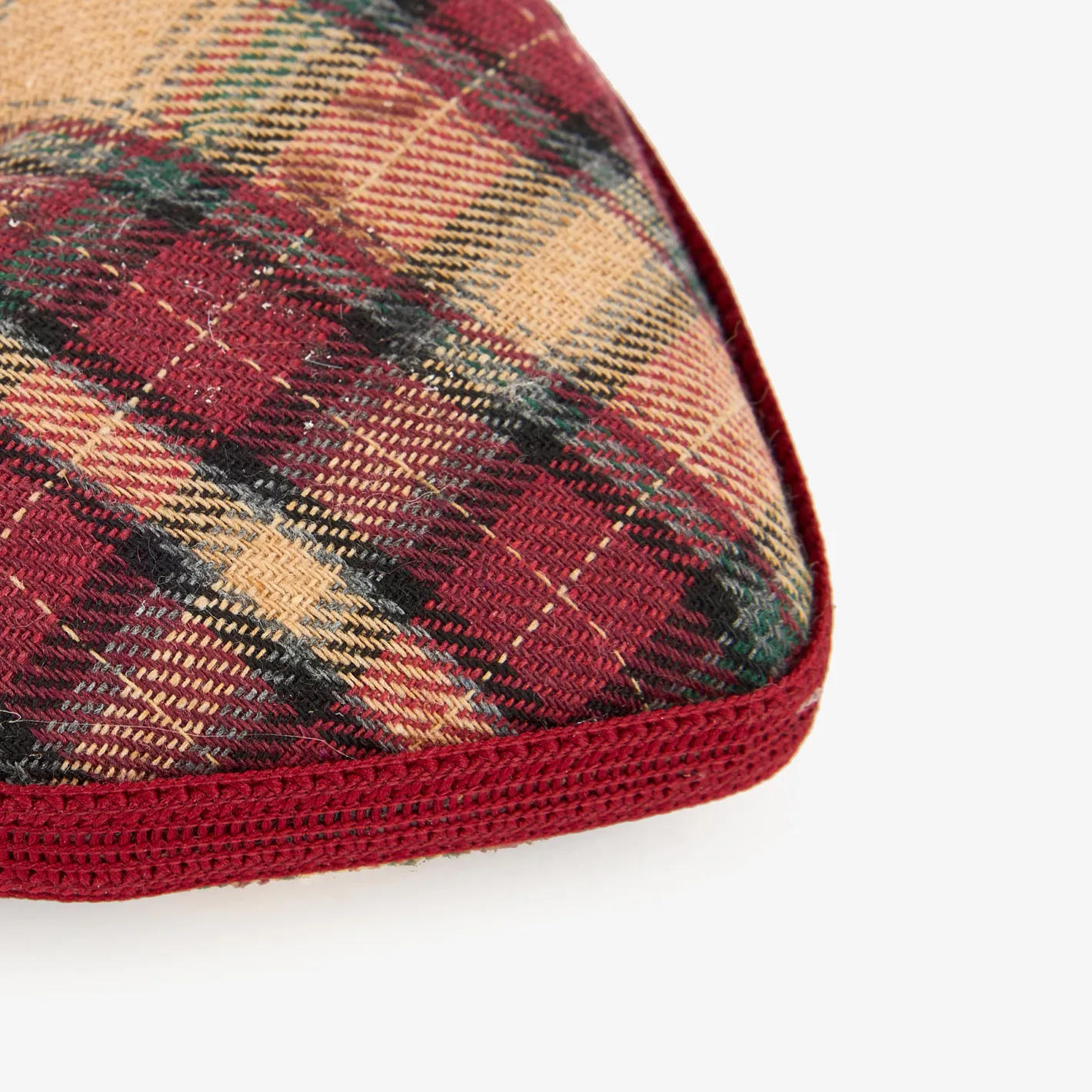 Adorno colgante Corazón de tartán 8cm^Casa Viva Best