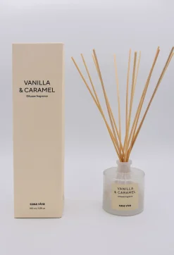 Ambientador en mikado de vainilla y caramelo 100ml^Casa Viva New
