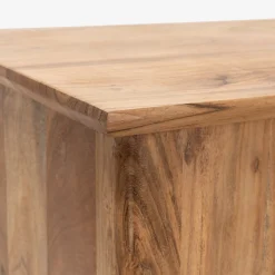 Aparador de madera de acacia Attic 160x45x78cm Clau&Chloe^Casa Viva Discount