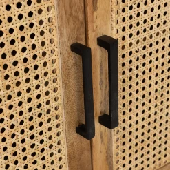 Aparador de madera de mango Merlin 180x42x82cm Clau&Chloe^Casa Viva