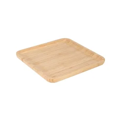 Bandeja de bambú Kamat 17x17cm^Casa Viva Sale