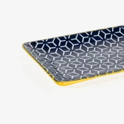 Bandeja de porcelana Okinawa 15x9cm^Casa Viva Sale