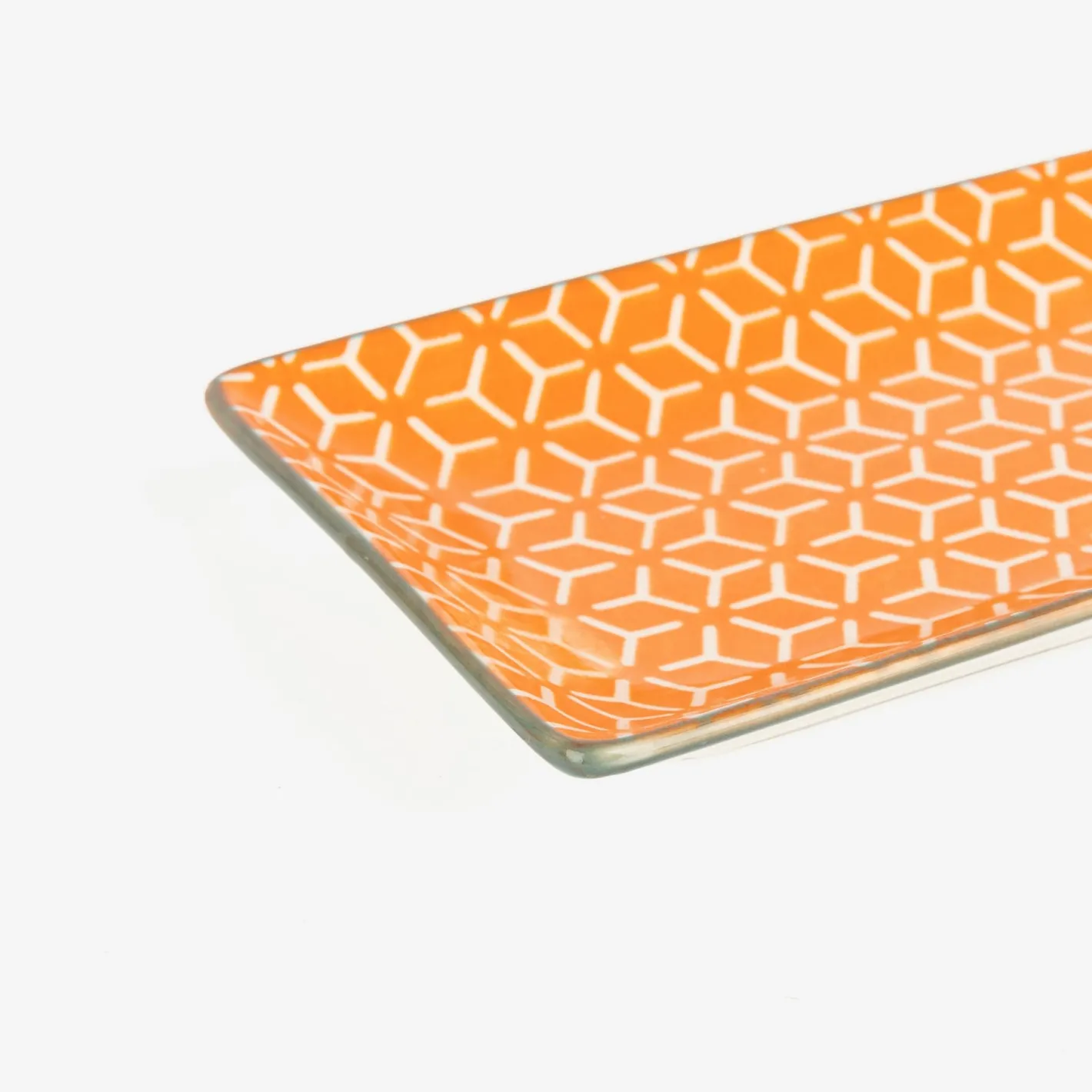 Bandeja de porcelana Okinawa 15x9cm^Casa Viva Sale