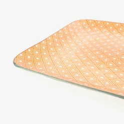 Bandeja de porcelana Okinawa 21x21cm^Casa Viva Discount