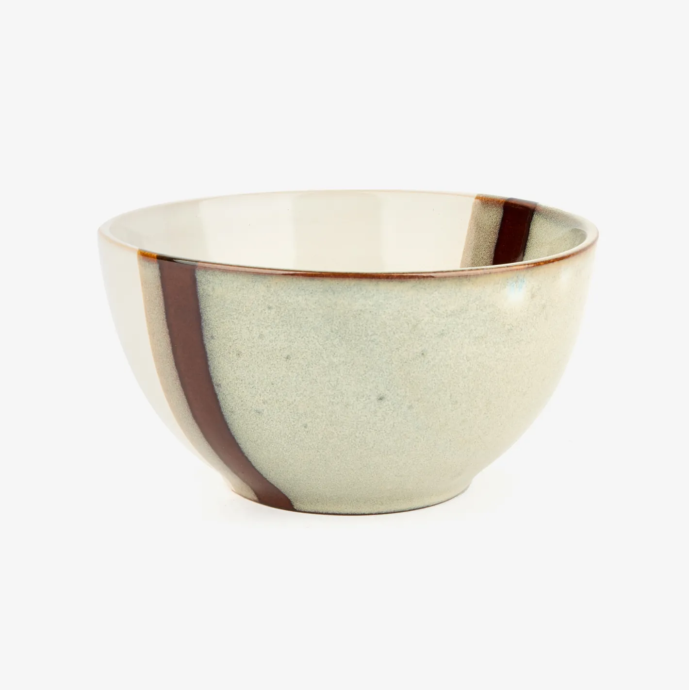 Bol de cerámica beige Sotres 69cl Ø14cm^Casa Viva