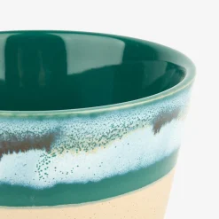 Bol de cerámica verde Gosol 60cl Ø13cm^Casa Viva Sale