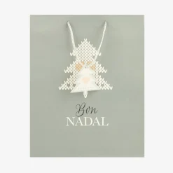 Bolsa de papel para regalo papel gris Nordic XL^Casa Viva New