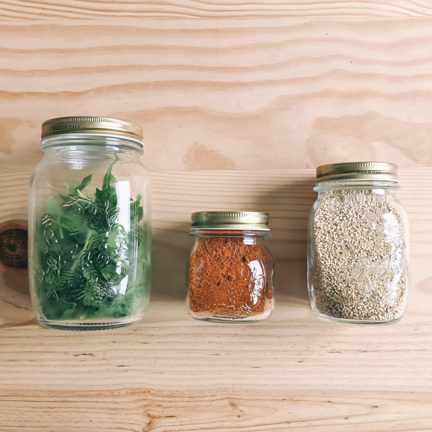 Bote de cristal con tapa Quattro Stagioni 25cl^Casa Viva New