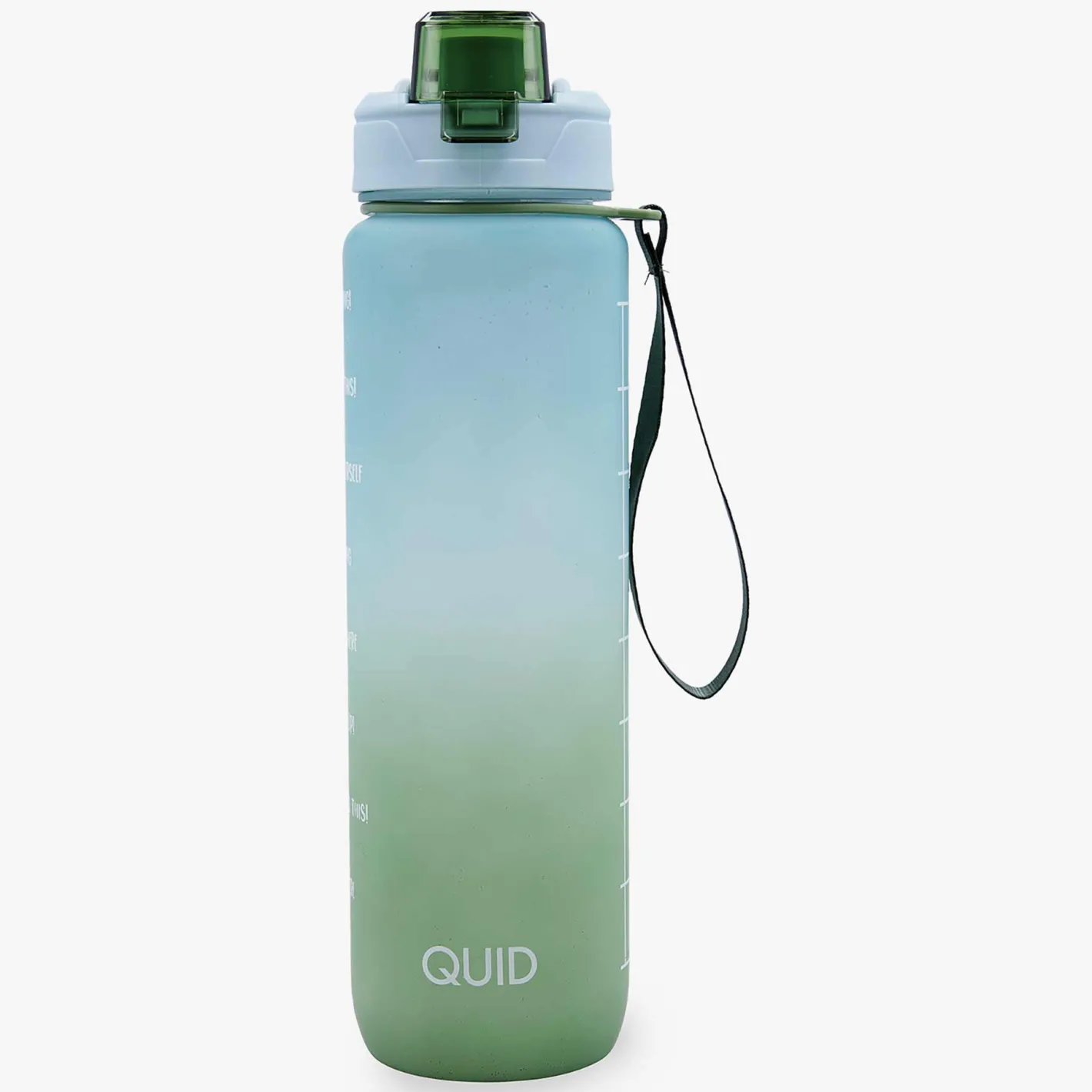 Botella de plástico verde 1L Tera^Casa Viva New