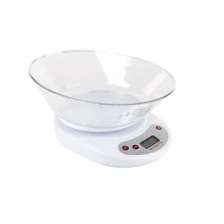 Báscula para cocina con bol de plástico 5kg^Casa Viva New