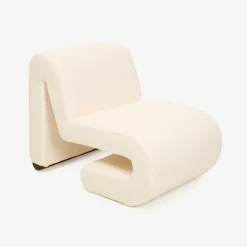 Butaca borreguito beige Ailen 59x86x64cm Clau&Chloe^Casa Viva Clearance