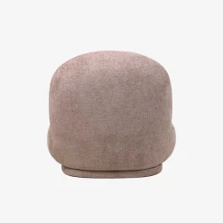 Butaca de algodón marrón Aicha 85x82x77cm Clau&Chloe^Casa Viva Discount