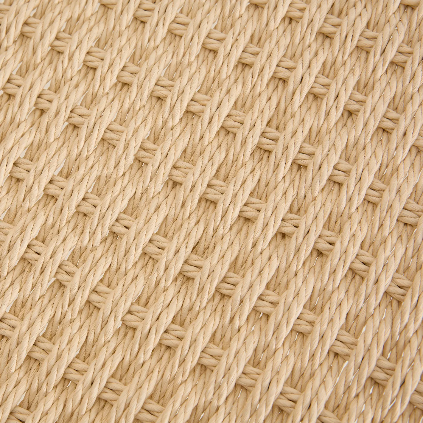 Butaca de madera de olmo y cuerda trenzada beige Alma 56x48x70cm Clau&Chloe^Casa Viva Sale