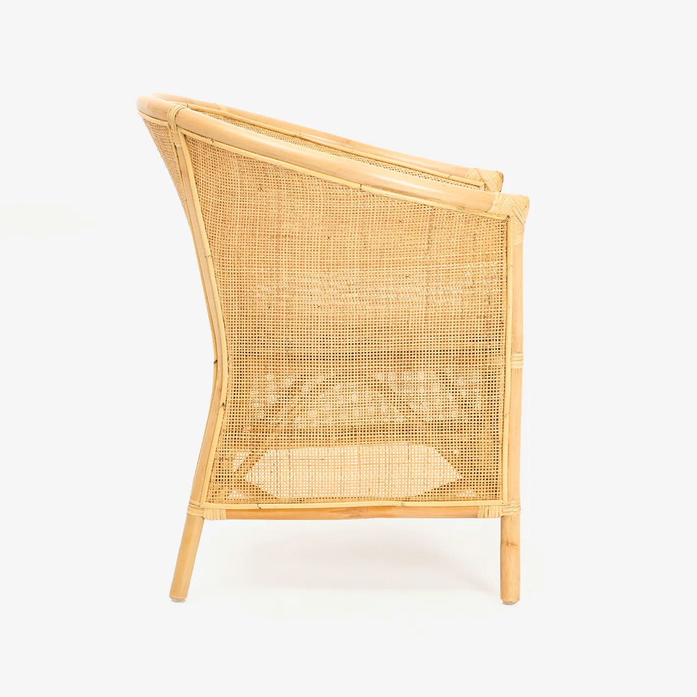 Butaca de ratán beige Milos 76x65x80cm^Casa Viva Hot