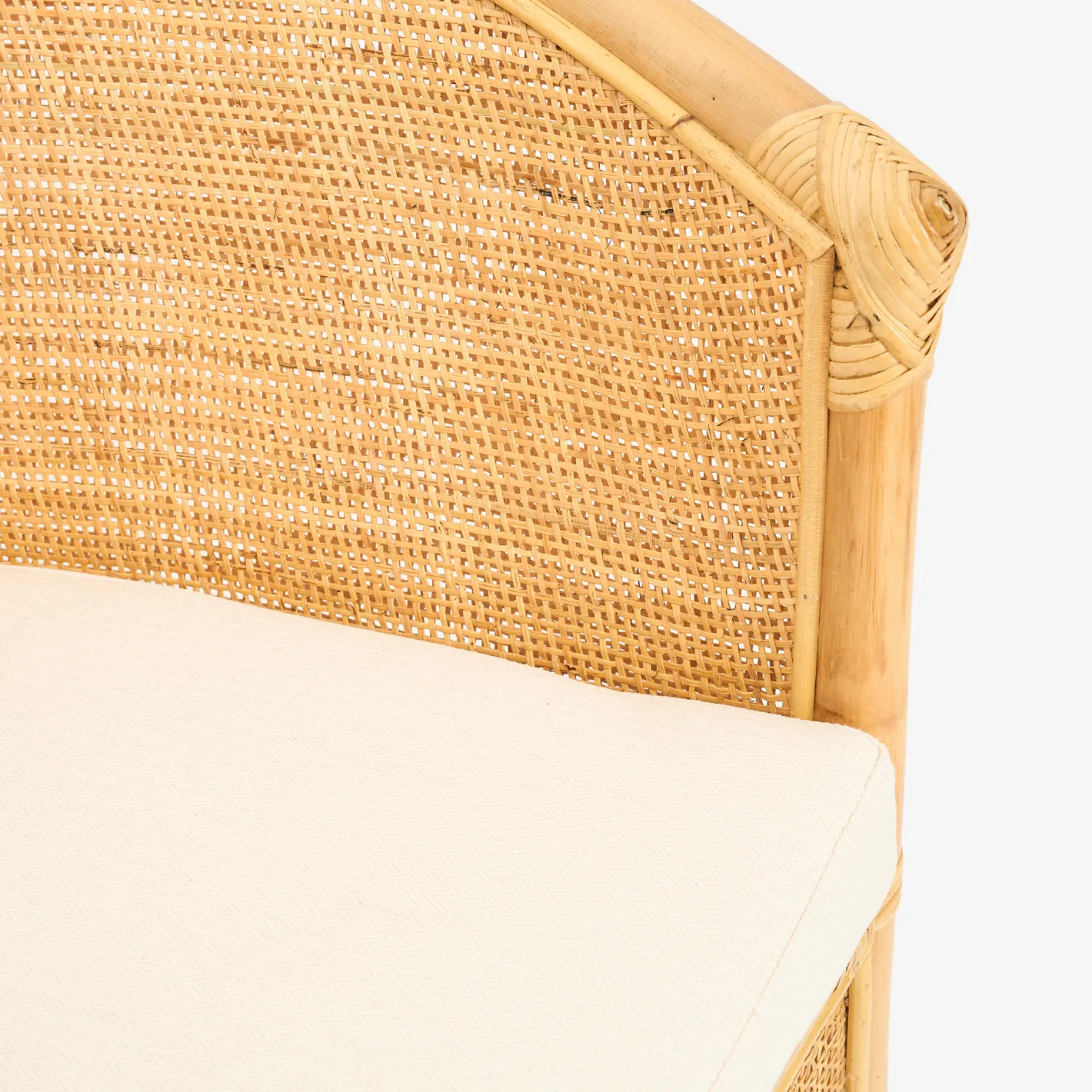 Butaca de ratán beige Milos 76x65x80cm^Casa Viva Hot