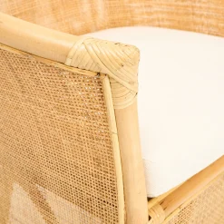 Butaca de ratán beige Milos 76x65x80cm^Casa Viva Hot