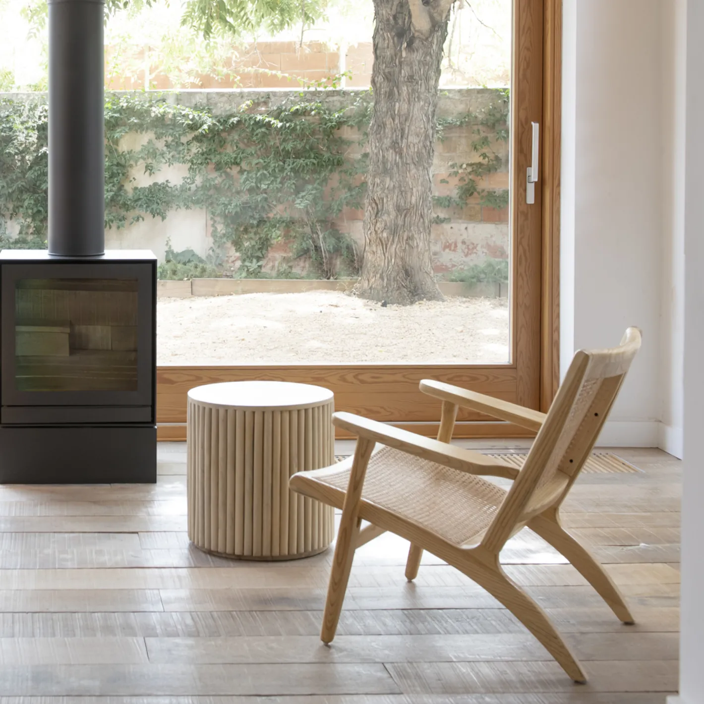 Butaca de ratán Cecilia 60x48x75cm Clau&Chloe^Casa Viva