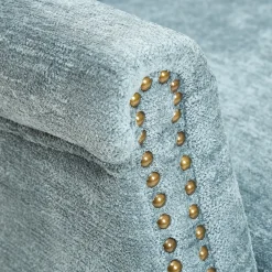 Butaca de terciopelo azul Aurora 79x75x79cm Clau&Chloe^Casa Viva Discount