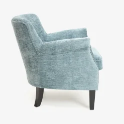 Butaca de terciopelo azul Aurora 79x75x79cm Clau&Chloe^Casa Viva Discount