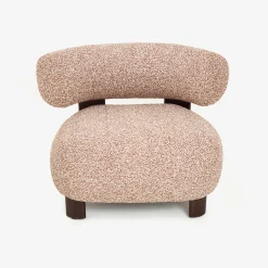 Butaca rosa Ástrid 97x92x67cm Clau&Chloe^Casa Viva Best