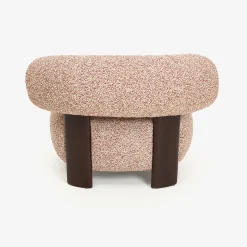 Butaca rosa Ástrid 97x92x67cm Clau&Chloe^Casa Viva Best