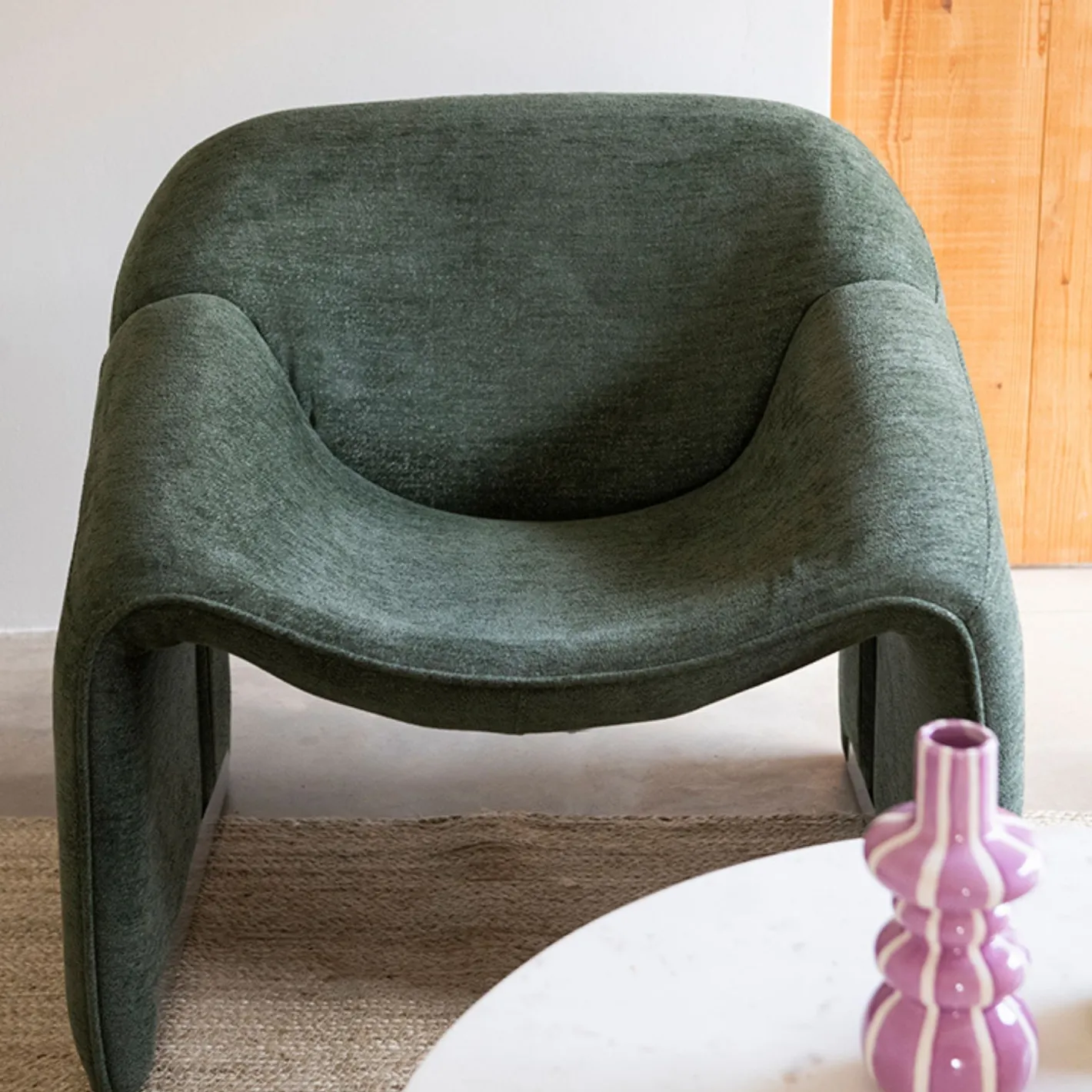 Butaca verde Nelia 81x64x74cm Clau&Chloe^Casa Viva Discount