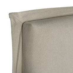 Cabecero tapizado desenfundable beige 190x8x100cm^Casa Viva Discount