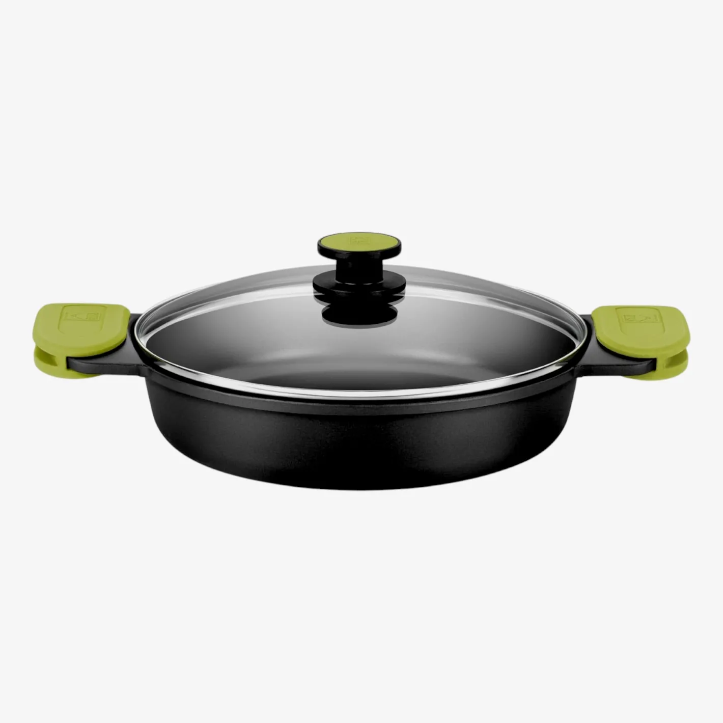 Cacerola baja de aluminio fundido antiadherente apta para inducción Foodie Ø36cm - BRA^Casa Viva Hot