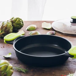 Cacerola baja de aluminio fundido antiadherente apta para inducción Foodie Ø36cm - BRA^Casa Viva Hot