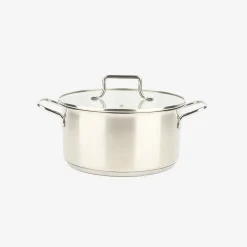 Cacerola de acero inoxidable con tapa Birta Ø20cm - 2,75L^Casa Viva Hot