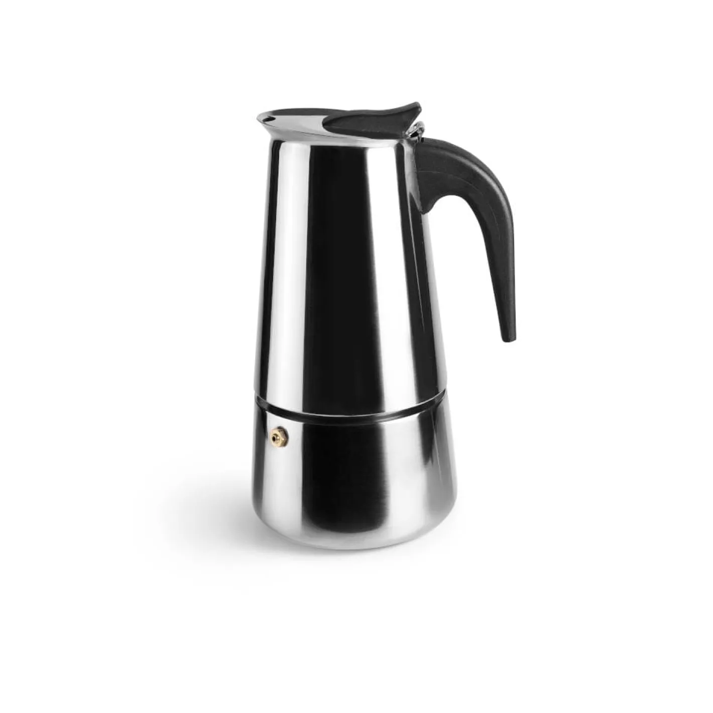 Cafetera de 6 tazas de acero inoxidable con asa baquelita - Ibili^Casa Viva New