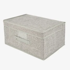 Caja organizadora plegable 44x33x22cm Zul^Casa Viva Clearance