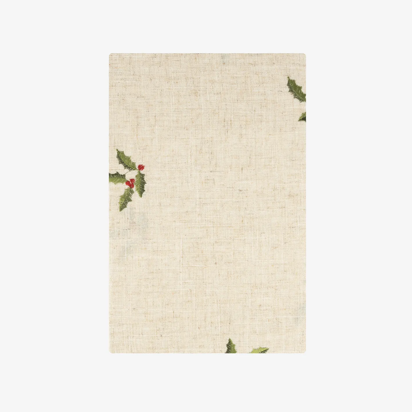 Camino de mesa de lino beige Acebo 50x150cm^Casa Viva Sale