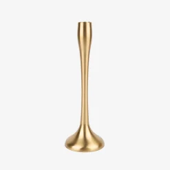 Candelabro de aluminio dorado 9x26cm^Casa Viva Hot
