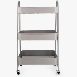 Carro de cocina gris Branik 45x31x78^Casa Viva Outlet