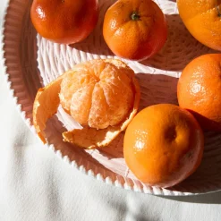 Centro de mesa de madera beige Ø29,5cm^Casa Viva Hot