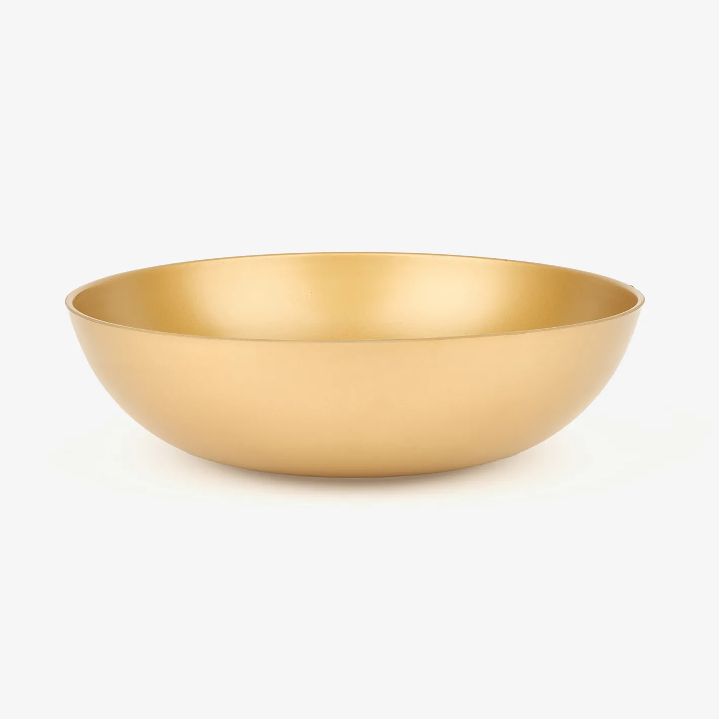 Centro de mesa dorado Ø30x9cm^Casa Viva Online