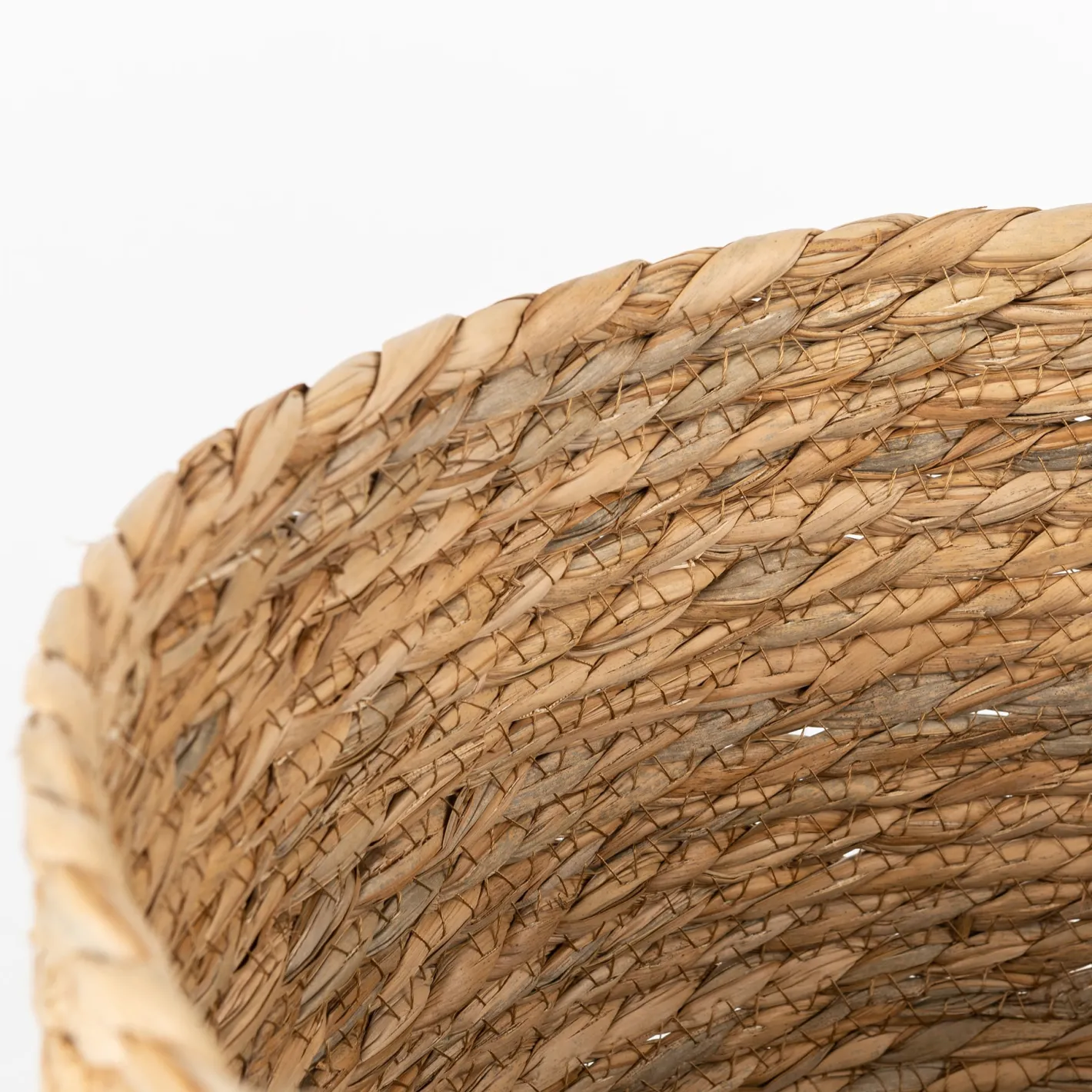 Cesta con asa esparto Magret Ø23x23cm^Casa Viva Hot