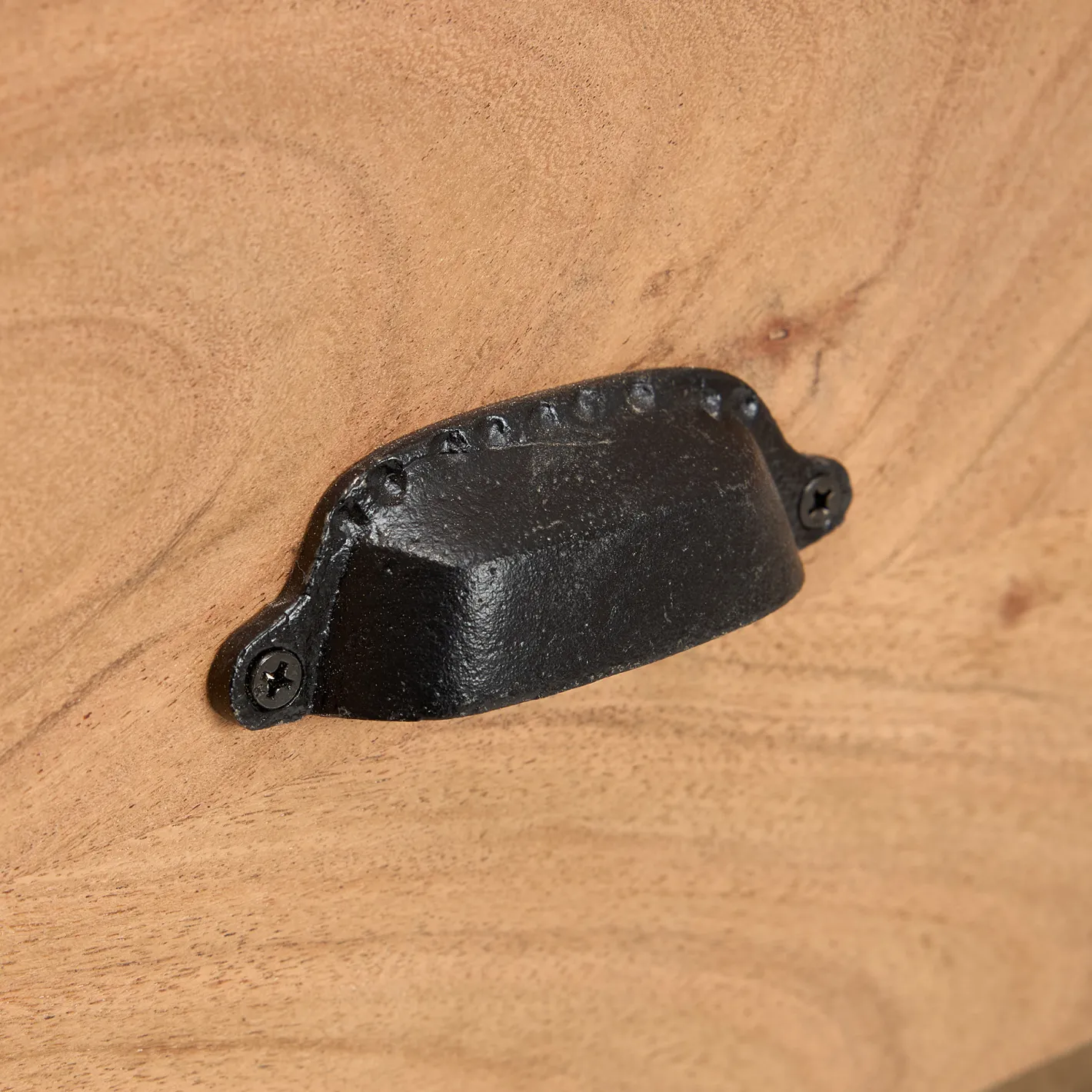 Consola de madera de acacia Bolt 170x40x75cm Clau&Chloe^Casa Viva