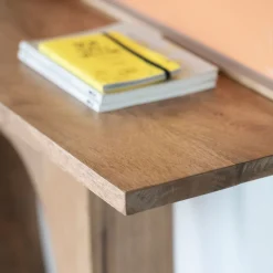 Consola de madera de mango Aero 120x35x77cm Clau&Chloe^Casa Viva Clearance