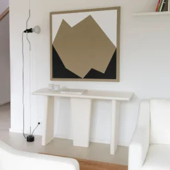 Consola de madera de mango Moscú 130x40x75cm Clau&Chloe^Casa Viva Outlet