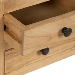 Consola de madera de mindi 85x26x85cm^Casa Viva Sale