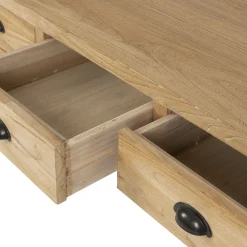 Consola de madera olmo reciclada Ruan Clau&Chloe 130x50x80cm^Casa Viva Online