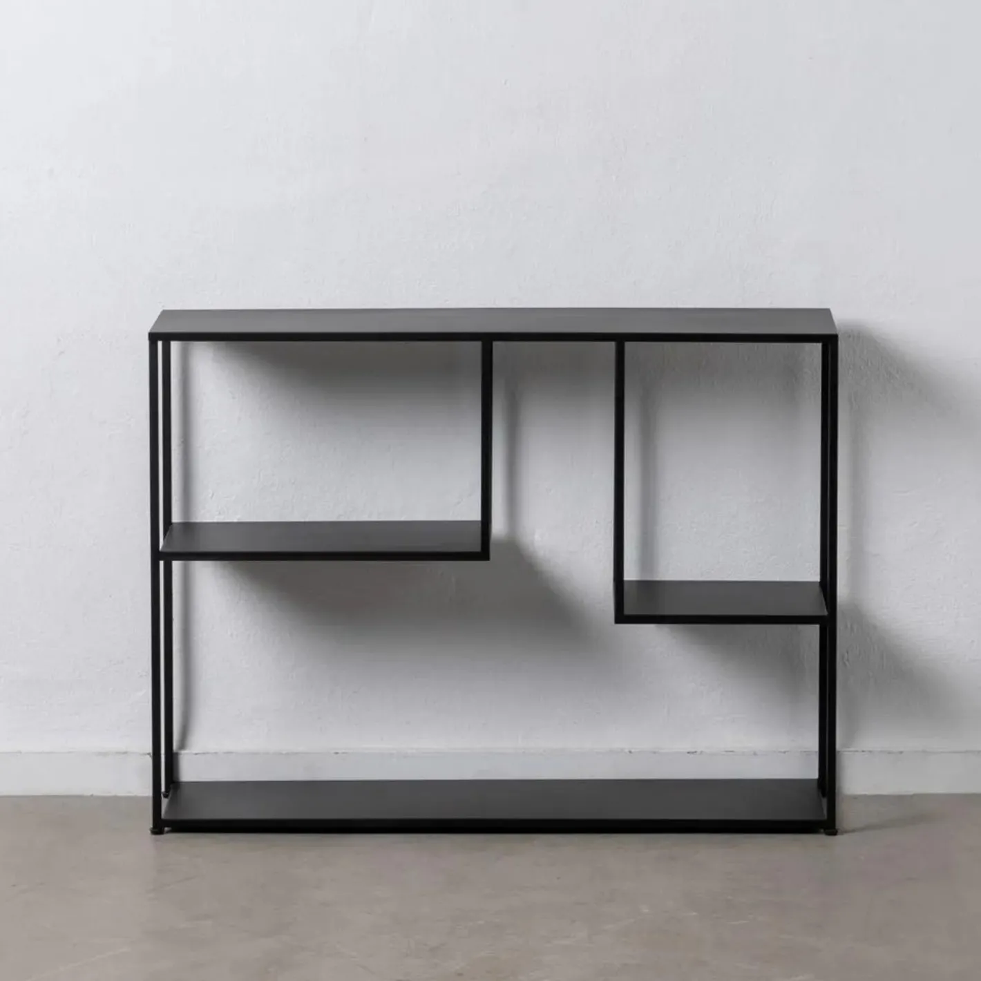 Consola de metal negro Calista 100x26x75cm^Casa Viva Clearance