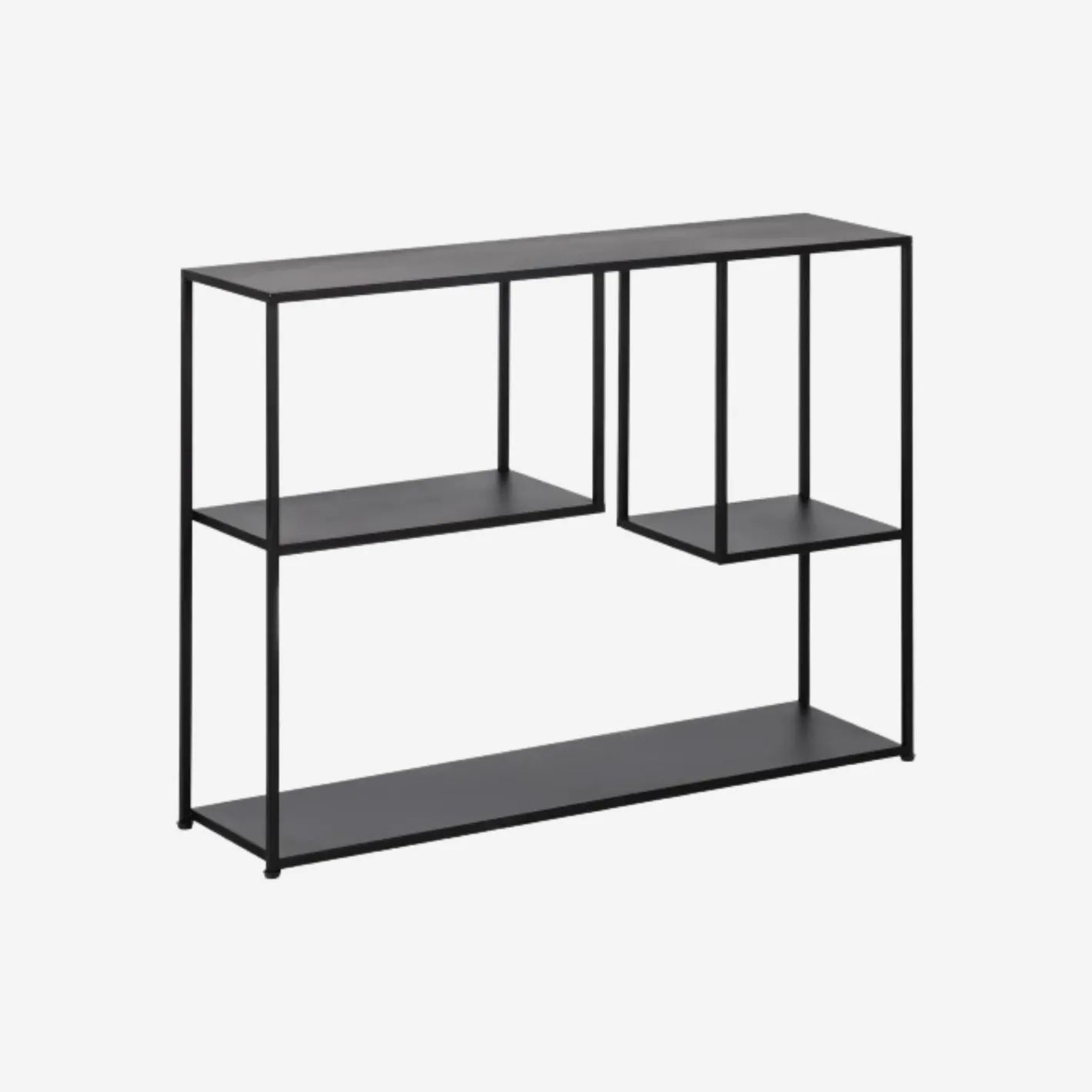 Consola de metal negro Calista 100x26x75cm^Casa Viva Clearance