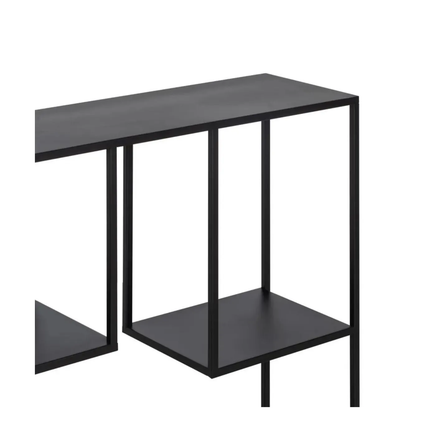 Consola de metal negro Calista 100x26x75cm^Casa Viva Clearance