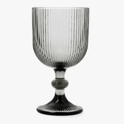 Copa de vidrio gris de 37cl Siva^Casa Viva
