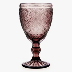 Copa de vidrio rosa Marua 35cl^Casa Viva Discount