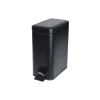 Cubo baño con pedal de metal negro 5L^Casa Viva New